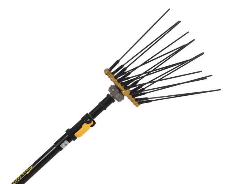 Lisam Swing 36V - Abbacchiatore Elettrico a batteria - Con 8 + 8 denti in carbonio - Asta Telescopica