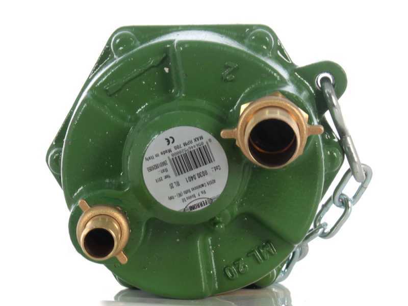 Ferroni ML 20 - Pompa per presa di forza trattore - Raccordi da 30-19mm
