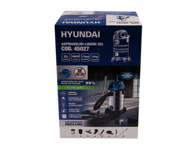 Hyundai JN506-1-1400W -38L - Bidone aspirasolidi-liquidi