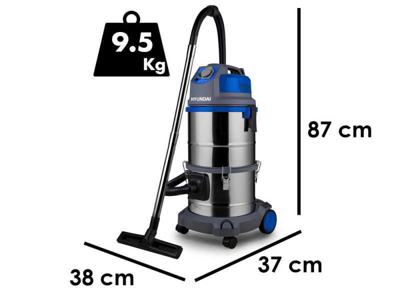 Hyundai JN506-1-1400W -38L - Bidone aspirasolidi-liquidi