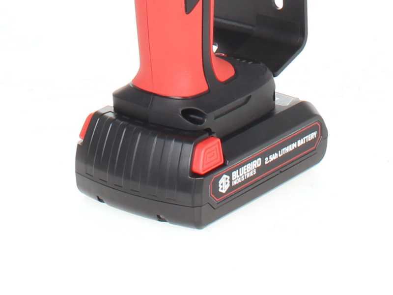 Blue Bird CS 22-06 TIMBER - Potatore manuale elettrico a batteria - Batteria 21V 2.5Ah