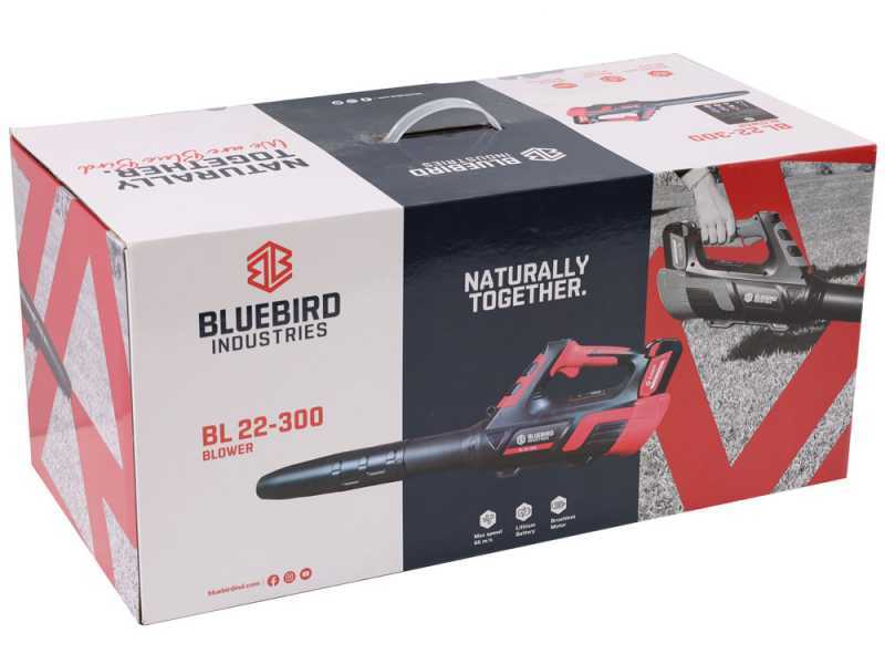 Blue Bird BL 22-300 - Soffiatore a batteria 21V 5Ah