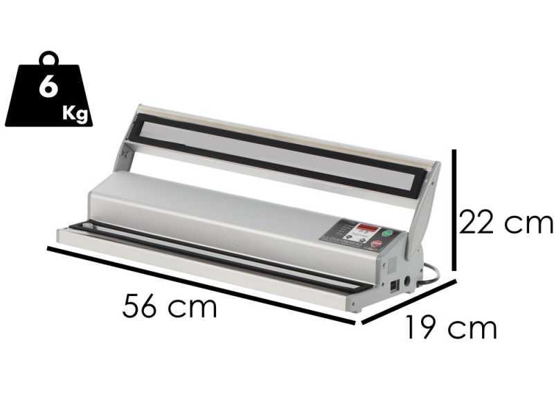Elegen La Grandispensa 50 Professional - Macchina sottovuoto - Barra saldante da 50cm