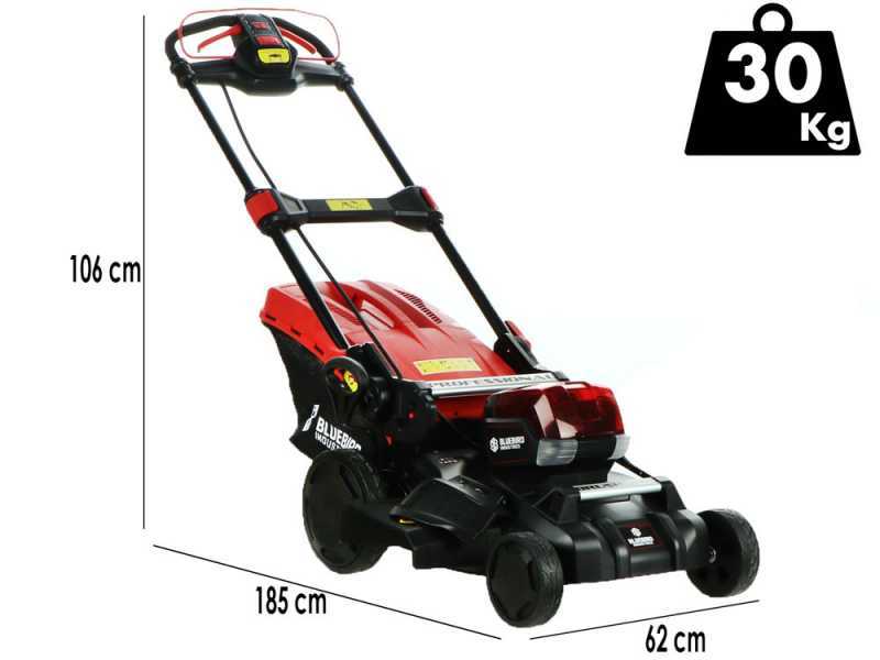 Blue Bird LM 22-46T - Tagliaerba a batteria - 42 V 5 Ah - Taglio 46 cm