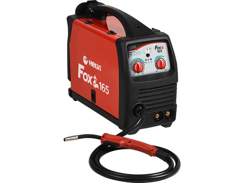 Helvi Fox  165 -  Saldatrice Inverter (MIG/MMA) corrente continua (DC) - GAS/NO GAS