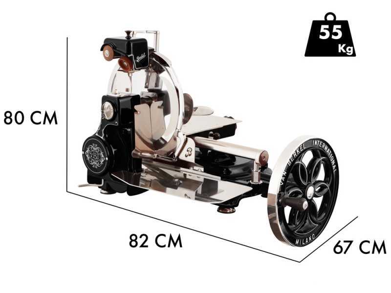 Berkel B114 Nero - Affettatrice a volano - Lama in acciaio cromato da 320 mm