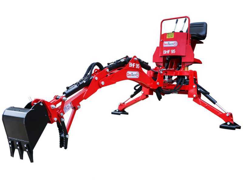 GeoTech-Pro BHF 95 - Retroescavatore per trattore fisso