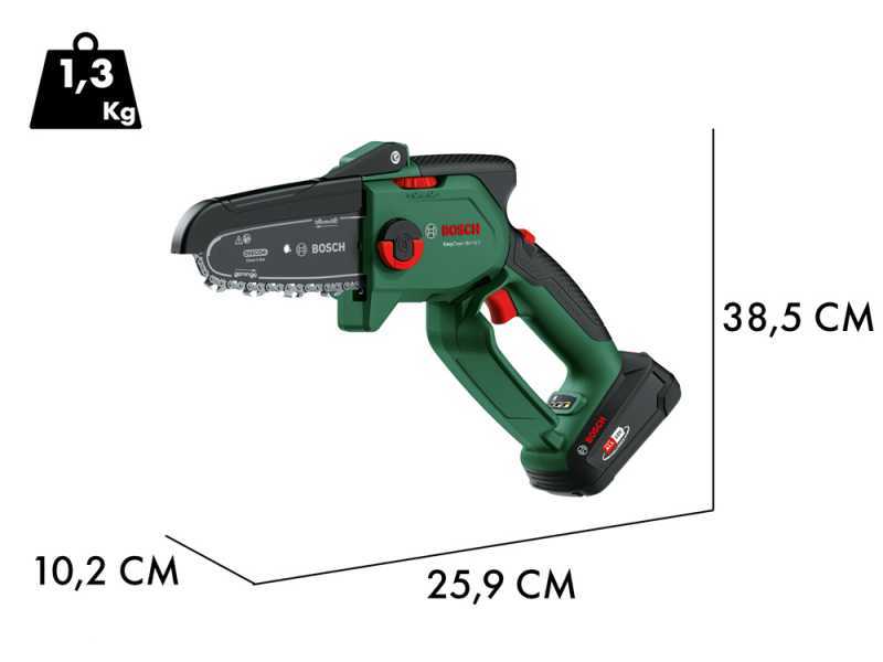 Bosch EasyChain 18V-15-7 - Potatore manuale a batteria - SENZA BATTERIE E CARICABATTERIE
