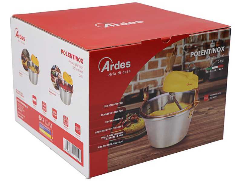 Ardes AR2481 POLENTINOX - Paiolo elettrico in acciaio inox - 3,5L - 15W