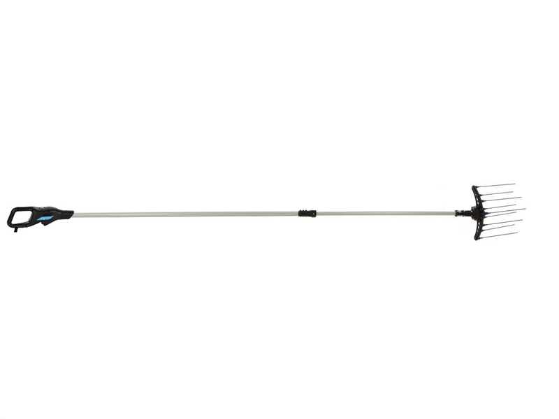 Campagnola Hercules 6 ECO Plug-in - Abbacchiatore elettrico 235/325 cm a batteria tipo auto con cavo in dotazione - Asta telescopica in alluminio
