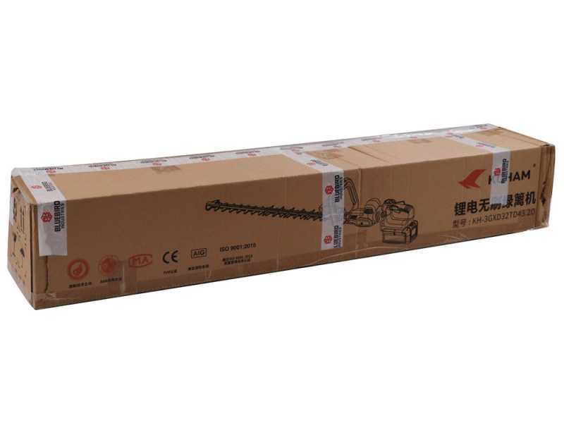 Blue Bird HT 22-60 - Tagliasiepi a batteria 21V/5Ah - Lama da 60 cm 