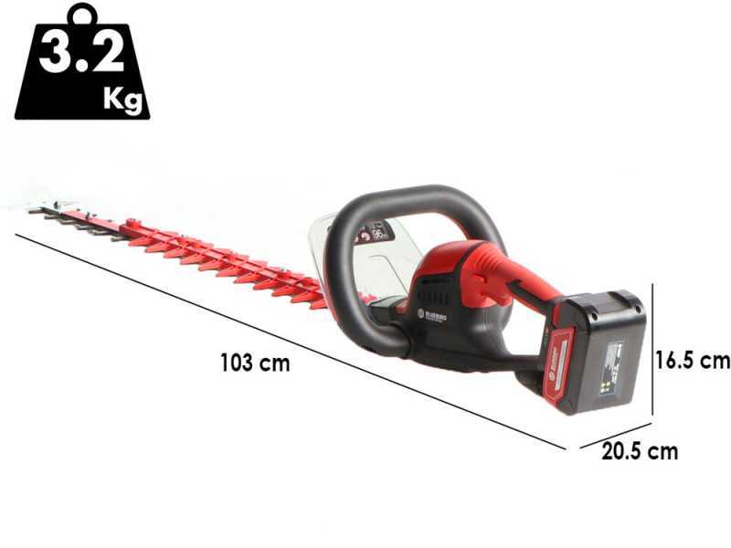 Blue Bird HT 22-60 - Tagliasiepi a batteria 21V/5Ah - Lama da 60 cm 