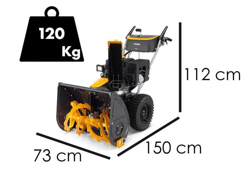 Stiga ST 966- Spazzaneve a scoppio - WS300