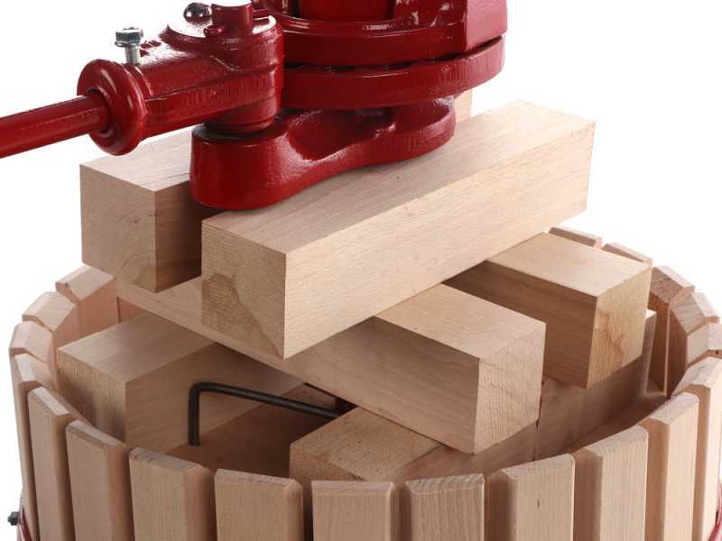 Baesso Torchio 45 - Torchio per uva manuale - 95 lt