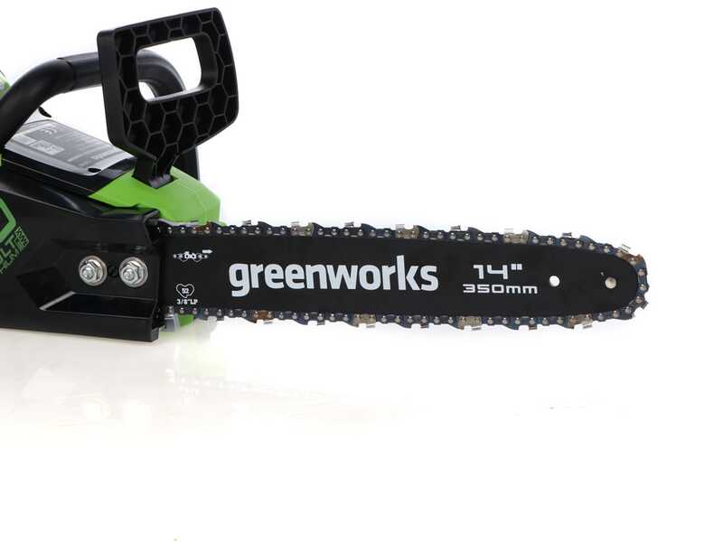 Greenworks GD40CS15K4 - Elettrosega a batteria 40V 4Ah - Lama da 35cm