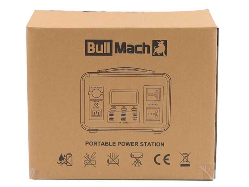BullMach Elektron 2000 - Power Station Portatile - 2000W/1536Wh 3.2V
