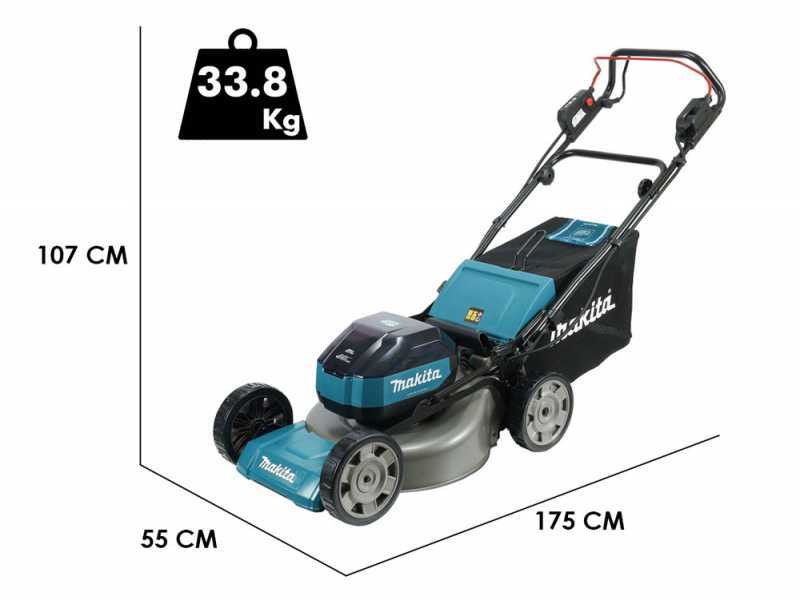 Makita LM003JB101 - Tagliaerba a batteria - 64V/10Ah - Taglio 48 cm