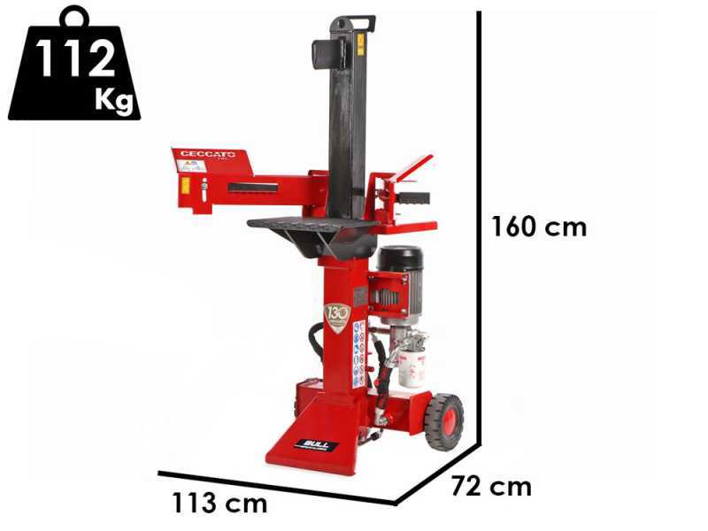Ceccato Olindo BULL SPLE8LT - Spaccalegna elettrico - Verticale - 400V
