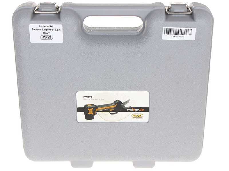 Volpi PV295 - Forbice elettrica da potatura - Diametro di taglio 28mm - SENZA BATTERIA E CARICABATTERIA