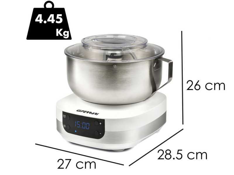 G3 FERRARI Pastaio gourmet - Impastatrice Planetaria  - Potenza 1500 W