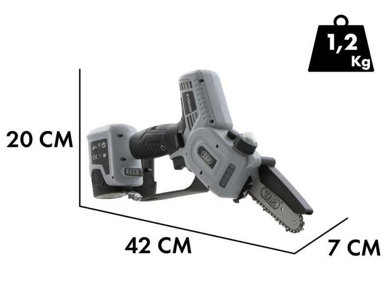 Volpi KVS5100 - Potatore manuale a batteria - SENZA BATTERIA E CARICABATTERIA