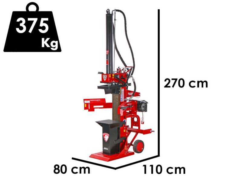 Ceccato Olindo SPLE20 - Spaccalegna elettrico - Verticale - 400V