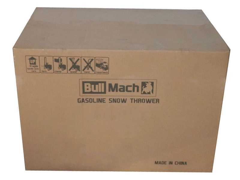BullMach BM-SS 80 WEL - Spazzaneve a scoppio con avviamento elettrico - Multifunzione - Loncin H200