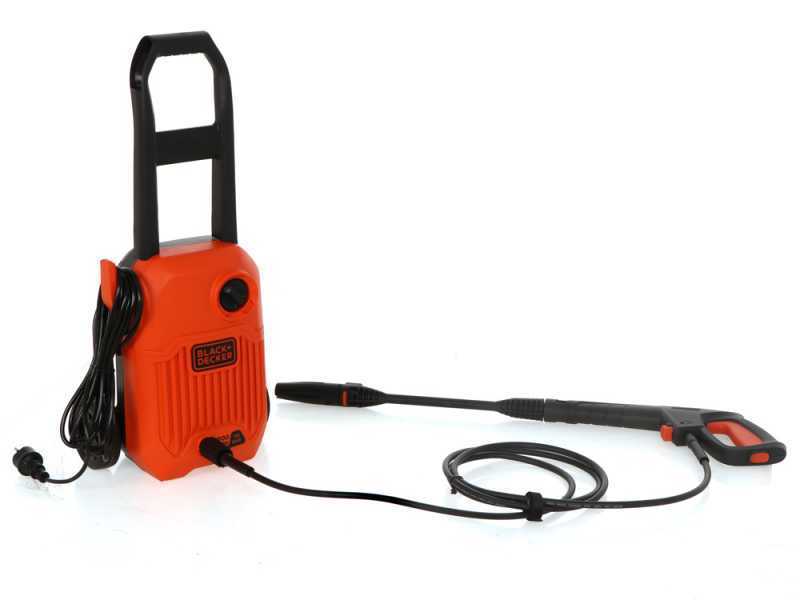 Black &amp; Decker BEPW1300-QS - Idropulitrice ad acqua fredda compatta - 110 bar - 396 l/h