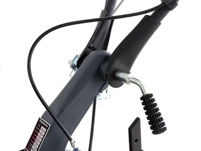 OUTLET - SENZA IMBALLO ORIGINALE - Motozappa BlackStone MHG 1800 con motore a scoppio a benzina da 212cc