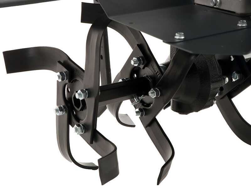OUTLET - SENZA IMBALLO ORIGINALE - Motozappa BlackStone MHG 1800 con motore a scoppio a benzina da 212cc