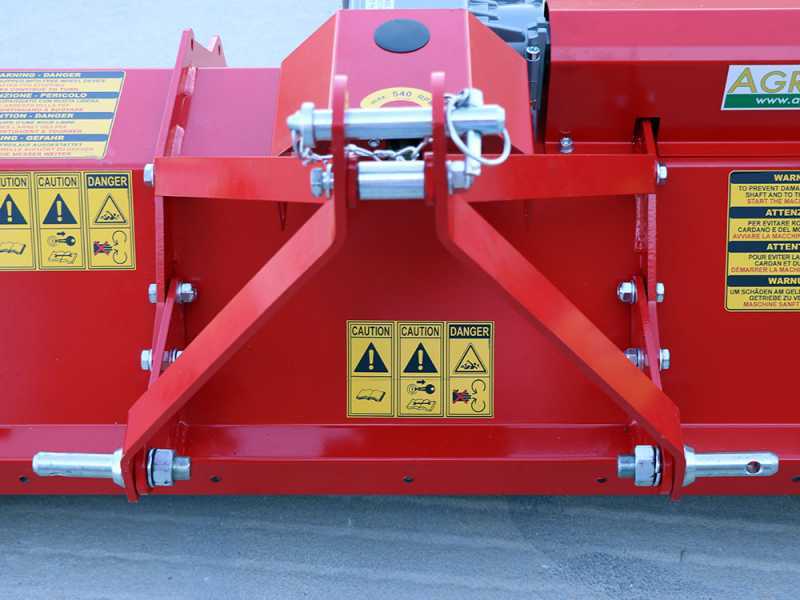 Trinciaerba per trattore Disco 115 GM - Serie leggera - Presa di forza antioraria (Rotazione a sinistra)
