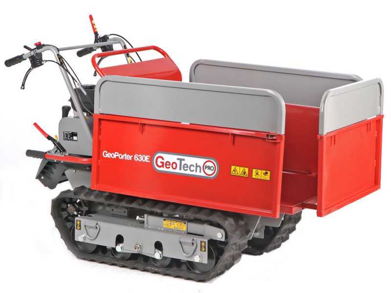GeoTech-Pro GeoPorter 630E - Motocarriola cingolata estensibile 600Kg