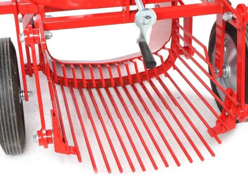 Scavapatate DM 50 con scarico posteriore per trattore - Setaccio oscillante