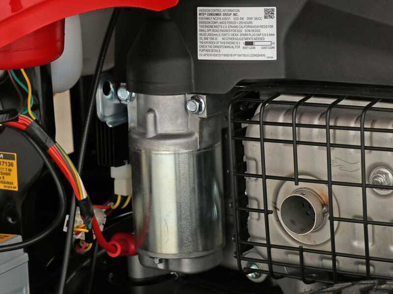 Troy-Bilt TB 76T-R - Trattorino tagliaerba - con cesto di raccolta - Motore da 382cc