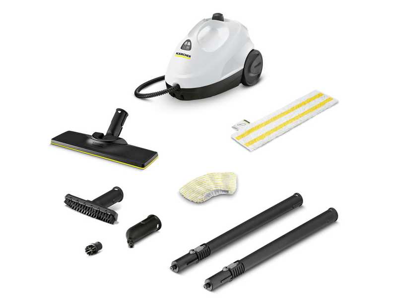 Karcher SC2 EasyFix EU - Pulitore a vapore  - 2 livelli di regolazione vapore - Potenza 1500 W