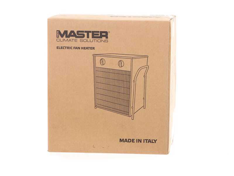 Master B 9 EPB - Generatore di aria calda elettrico con ventilatore - 9 kw