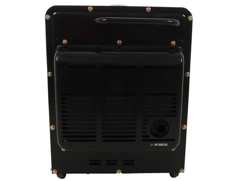 OUTLET - SENZA IMBALLO ORIGINALE - Blackstone SGB 8500 D-ES - Generatore di corrente diesel silenziato con AVR 6.3 kW - Continua 6 kW Monofase