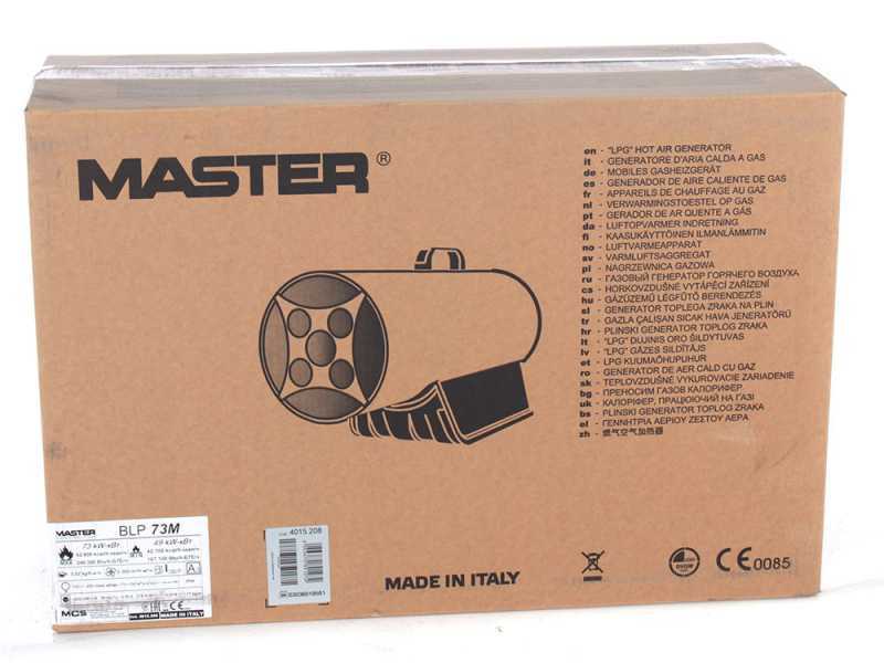 Master B 15 EPB - Generatore di aria calda elettrico con ventilatore - 15 kw