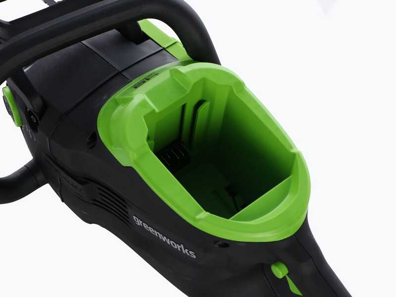 Greenworks GD48CS36K4 - Elettrosega a batteria 48V 4Ah - Lama da 36cm