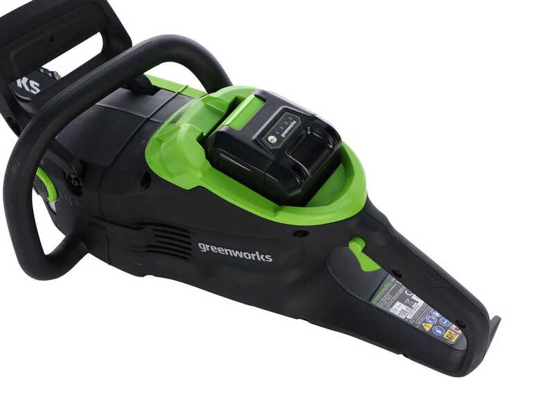Greenworks GD48CS36K4 - Elettrosega a batteria 48V 4Ah - Lama da 36cm