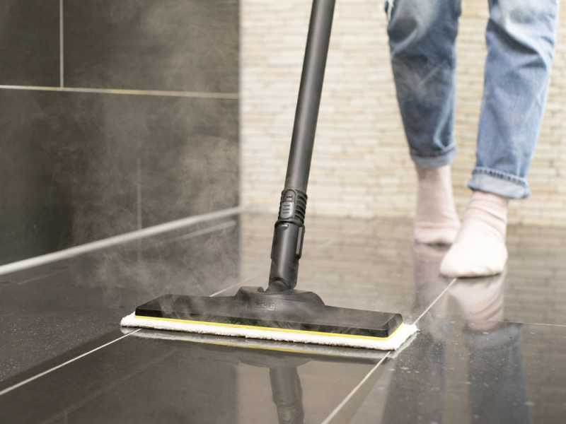 Karcher SC 4 EasyFix - Pulitore a vapore - vapore non stop, serbatoio estraibile ricaricabile