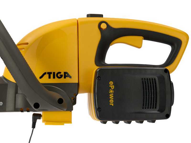 Stiga HT 300e Kit - Tagliasiepi a batteria 2x20V/2Ah - Lama da 73 cm