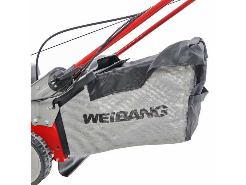 Weibang WBMWB537SC - Tagliaerba trazionato a scoppio - 2in1 - Motore da 196cc