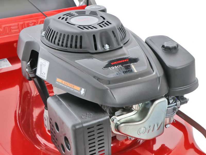 Weibang WBMWB537SC - Tagliaerba trazionato a scoppio - 2in1 - Motore da 196cc