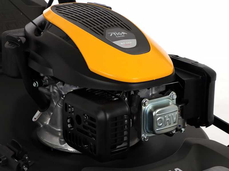 Stiga Combi 553 S - Tagliaerba trazionato a scoppio - 3 in 1 - Motore ST 170