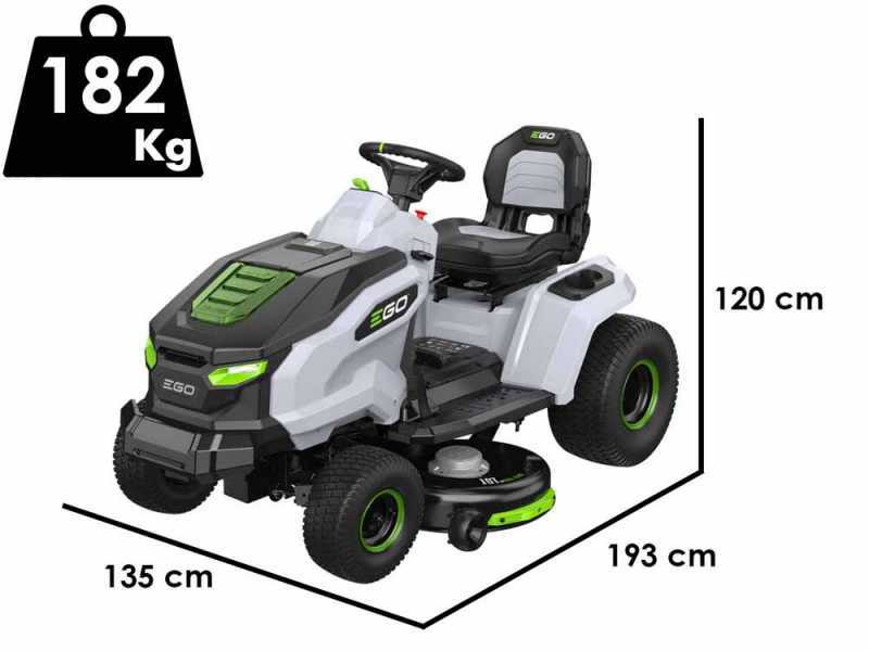 EGO TR4201 E - Trattorino tagliaerba a batteria - 56V/40Ah