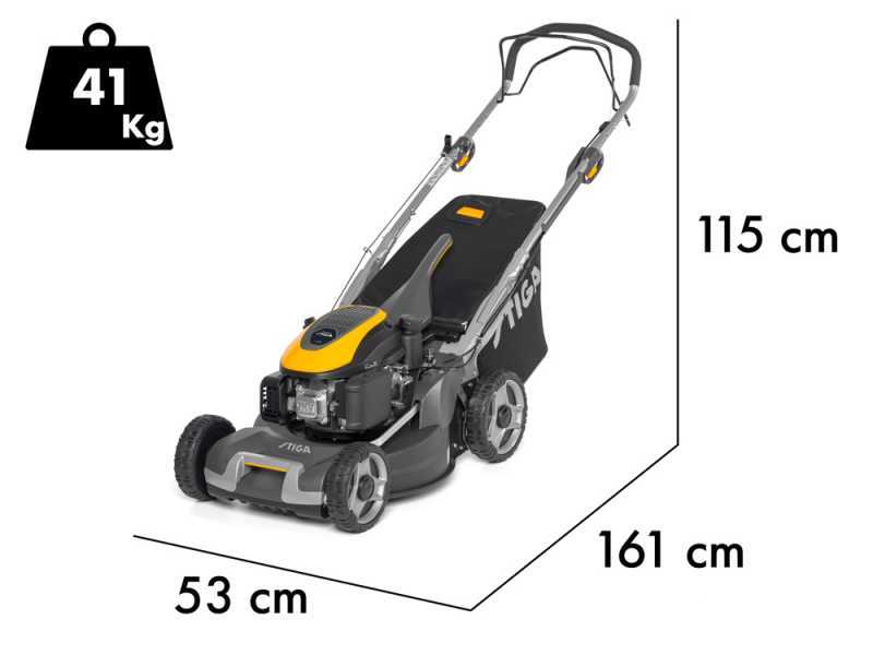 Stiga Twinclip 950 S - Tagliaerba trazionato a scoppio - Motore ST 170
