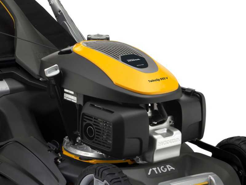 Stiga Twinclip 955 V - Tagliaerba a scoppio trazionato - Motore Honda GCVx 170 - 167 cc