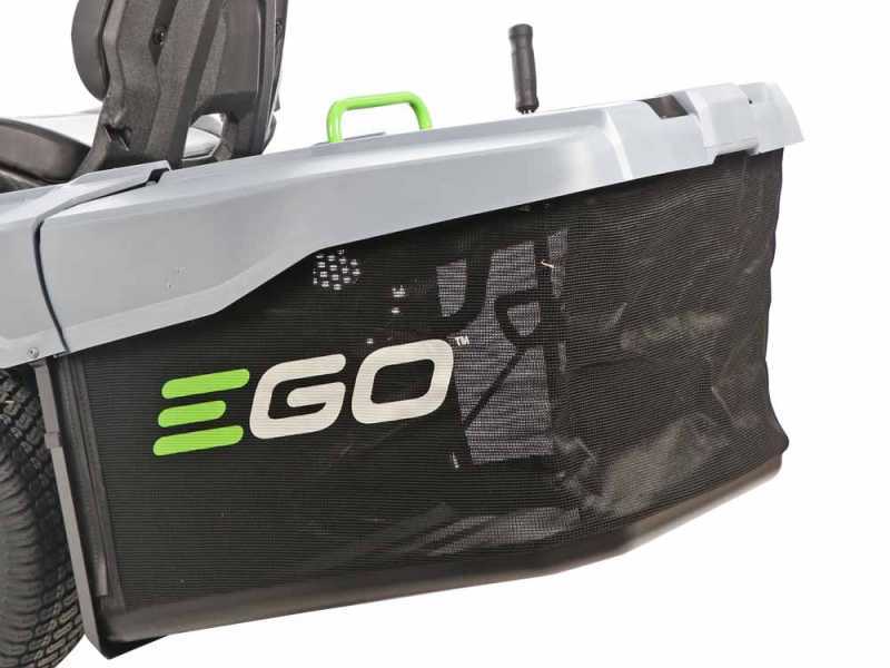 PROMO EGO TR 3801 E - B - Trattorino tagliaerba a batteria con cesto - 56V - 15Ah