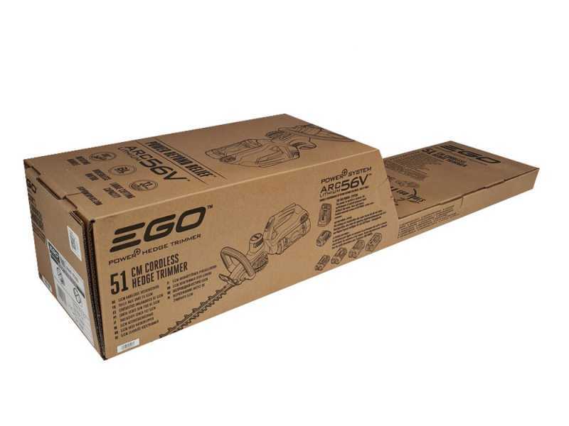 EGO HTX 5300 P - Tagliasiepi a batteria brushless - 56V - 53 cm - SENZA BATTERIE E CARICABATTERIE